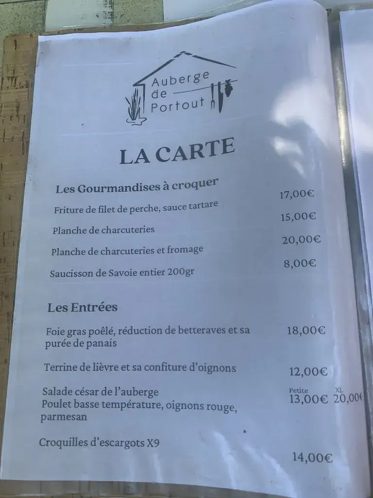 Menu_L Auberge De Portout_Chanaz_image_4