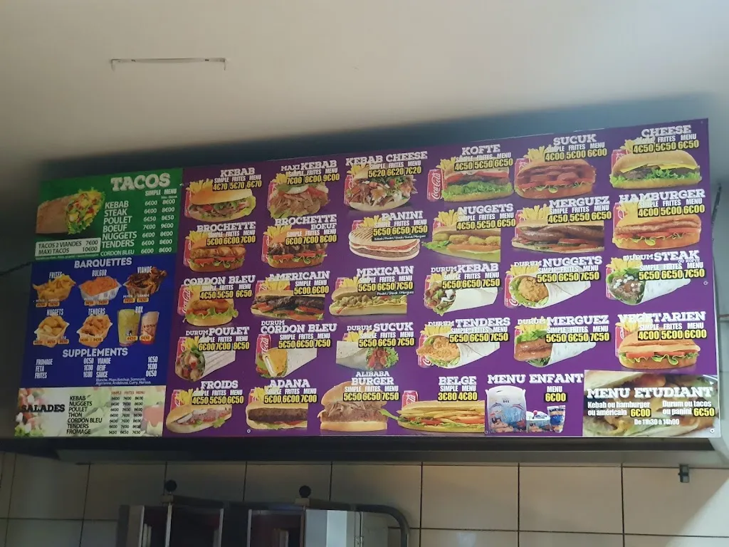 Menu_ALI BABA KEBAB_Vézelise_image_1