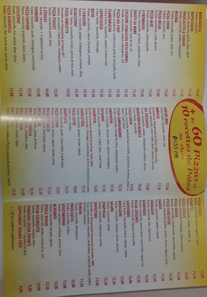 Menu_Pizza Circus 2_Villers-la-Montagne_image_1