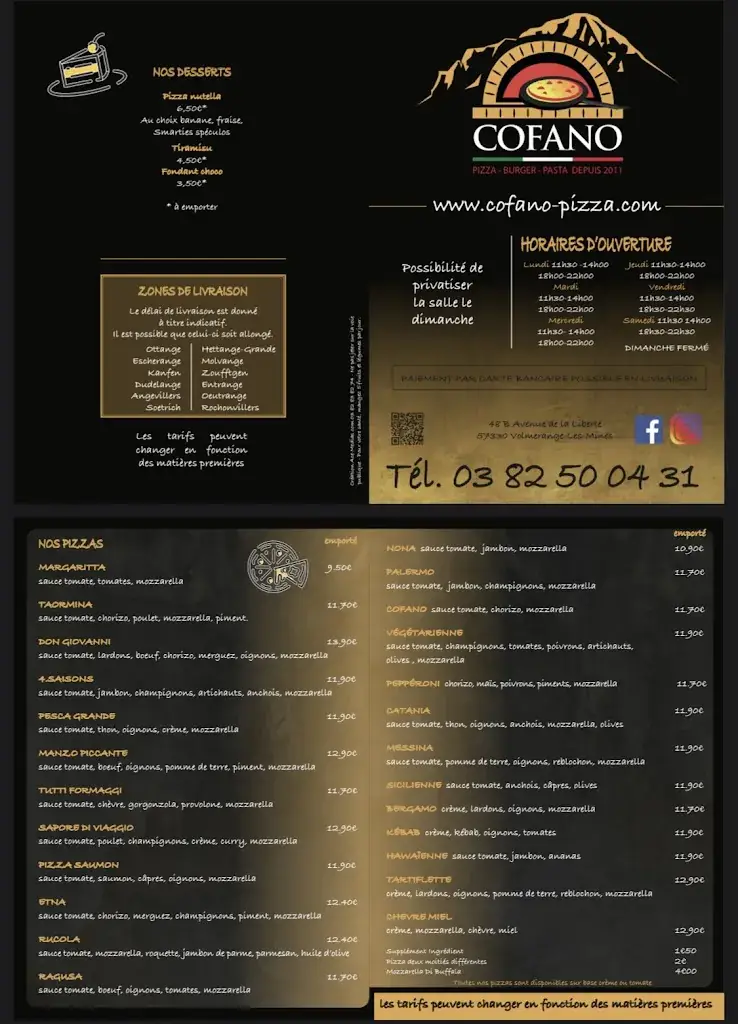 Menu_Cofano_Volmerange-les-Mines_image_1