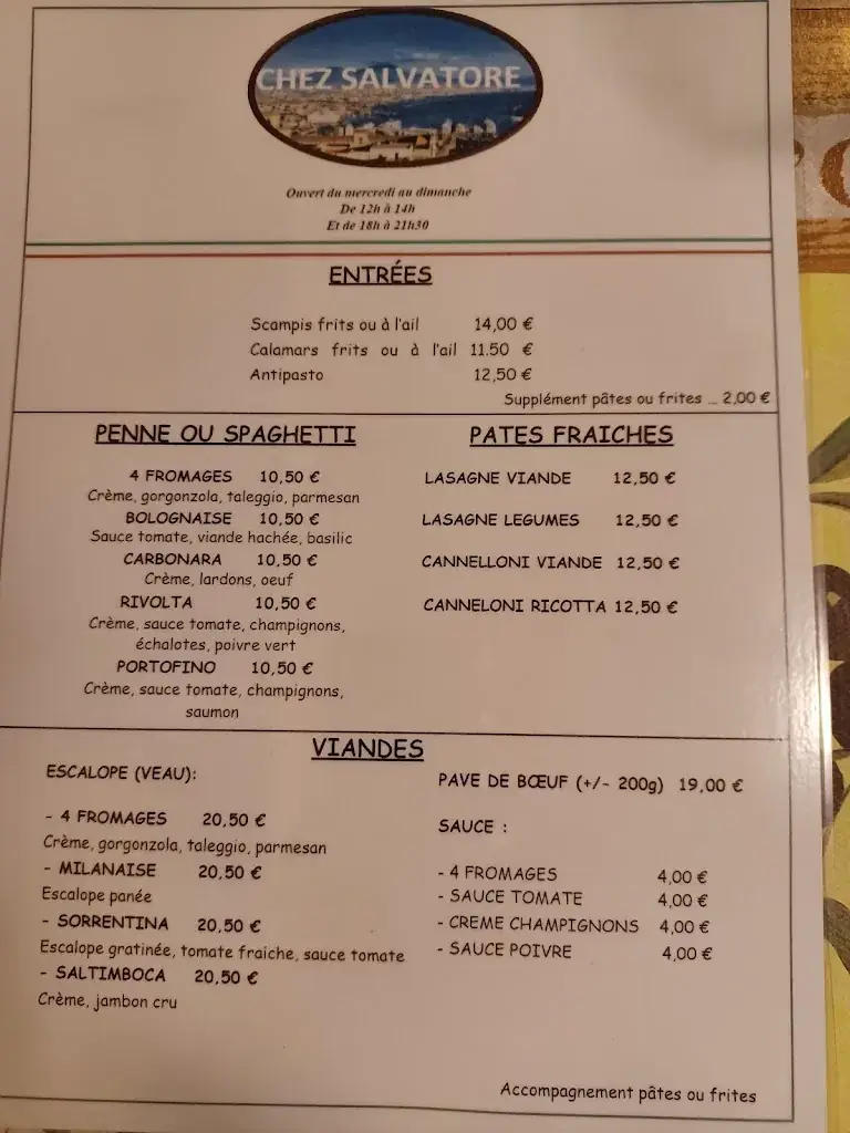 Menu_CHEZ SALVATORE_Vireux-Wallerand_image_2