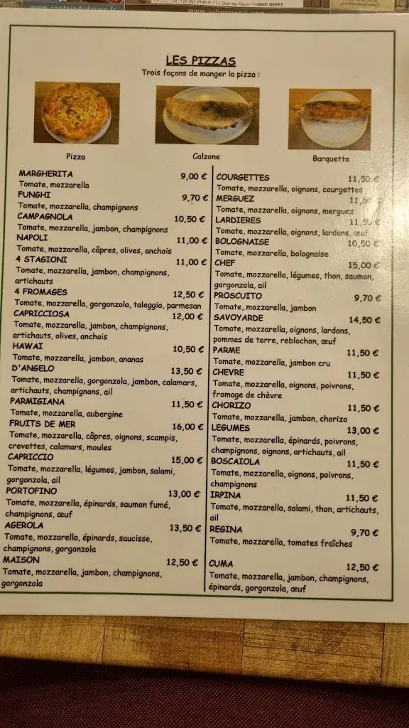 Menu_CHEZ SALVATORE_Vireux-Wallerand_image_4