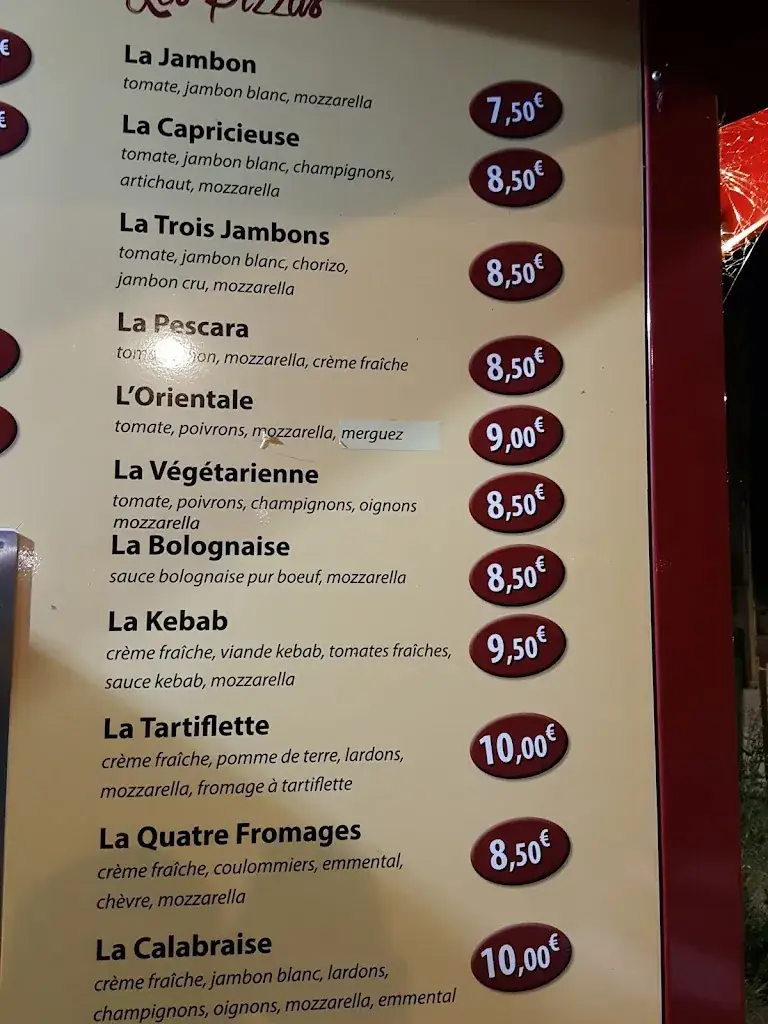 Menu_Distributeur Dolce Vita Pizza_Vireux-Molhain_image_1