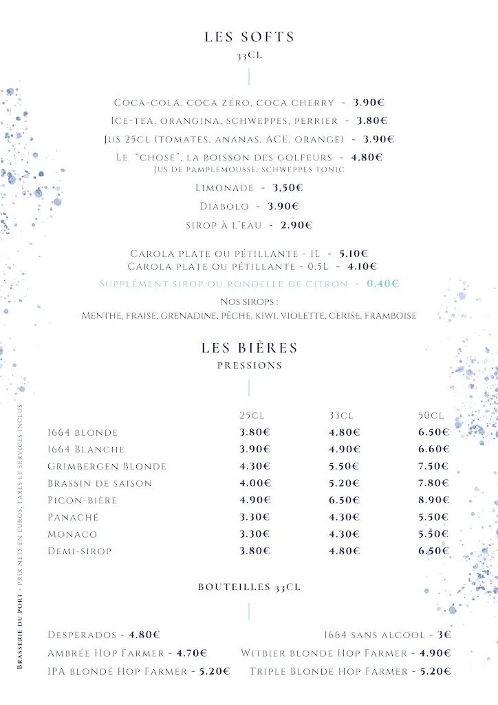 Menu_Brasserie du Port_Nonsard-Lamarche_immagine_3