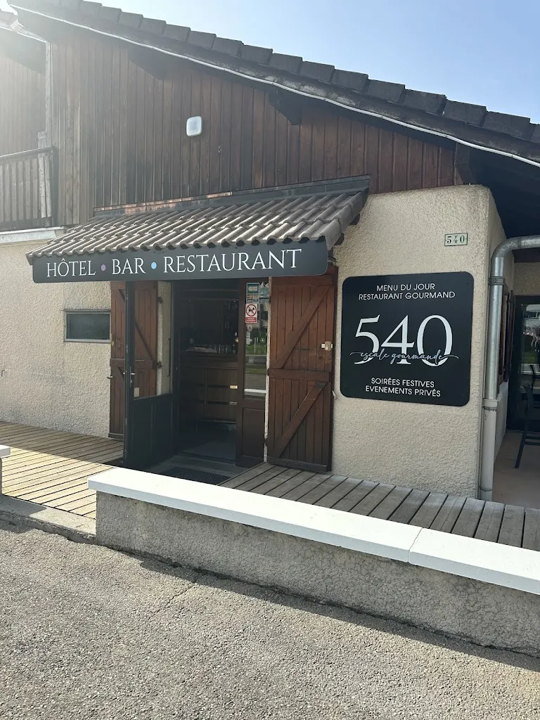 540 Escale Gourmande restaurant in Chavanod