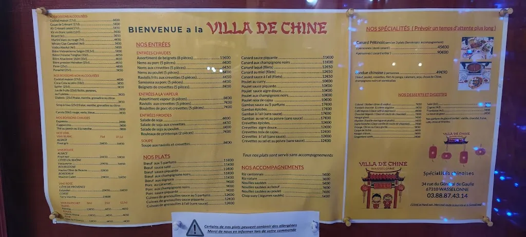 Menu_VILLA DE CHINE_Wasselonne_image_1