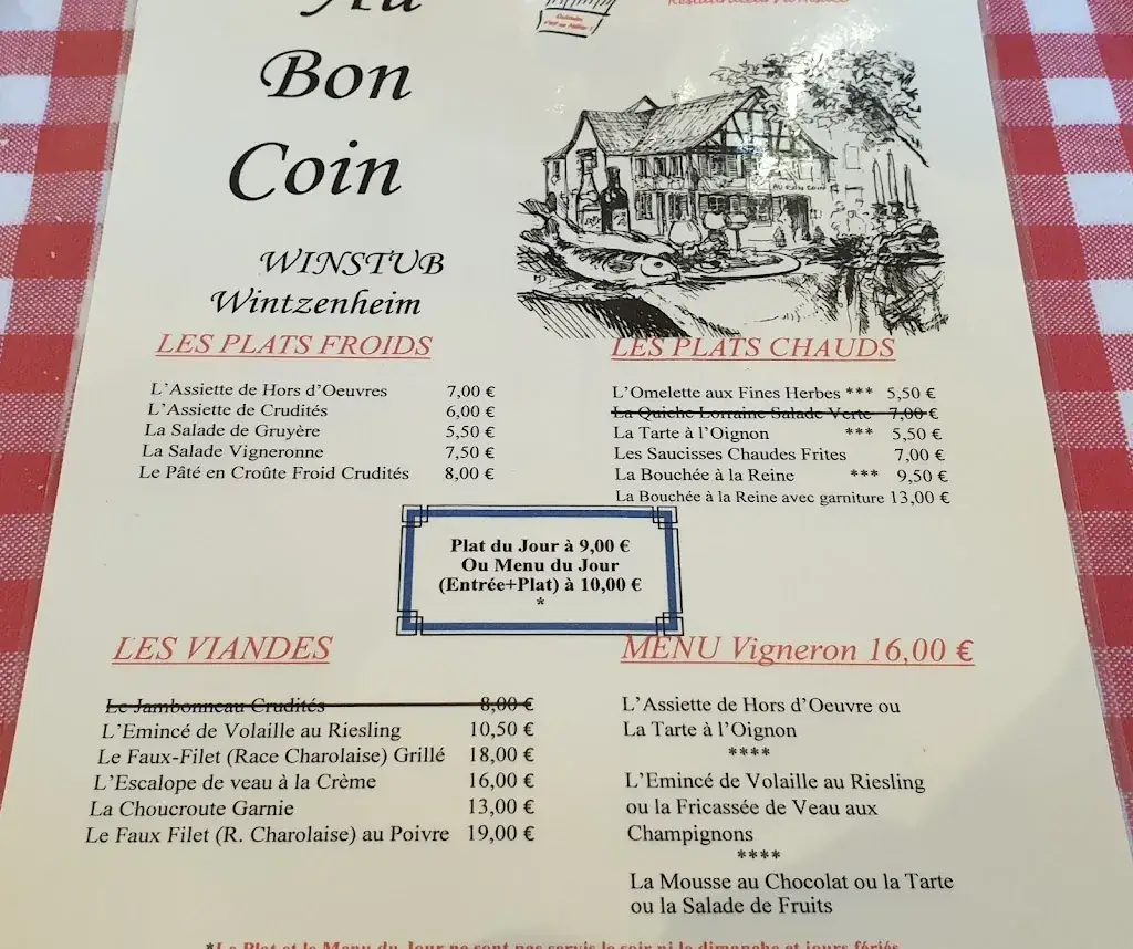 Menu_Au Bon Coin Restaurant_Wintzenheim_image_3