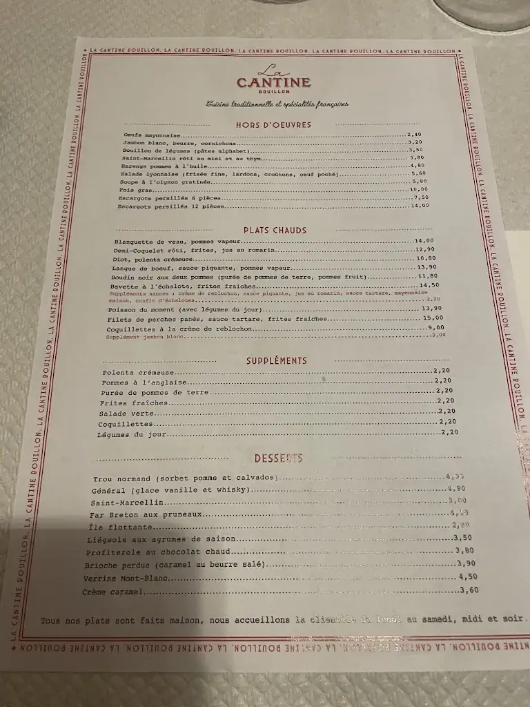 Menu_La Cantine Bouillon - SEYNOD_Annecy_immagine_2