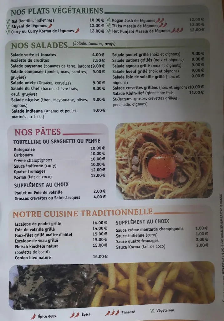 Menu_Restaurant Au Kleinhof_Wolfisheim_image_4