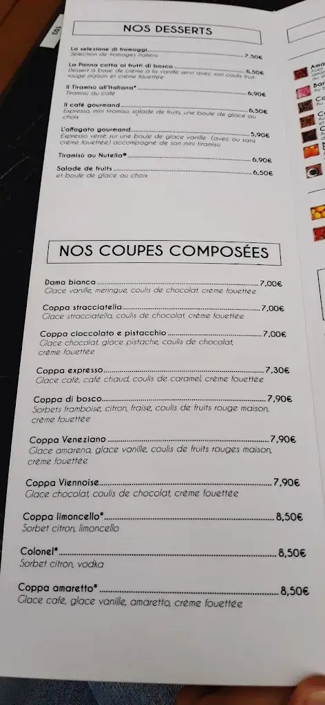 Menu_Le Veneziano - Restaurant Italien à Yutz_Yutz_image_1