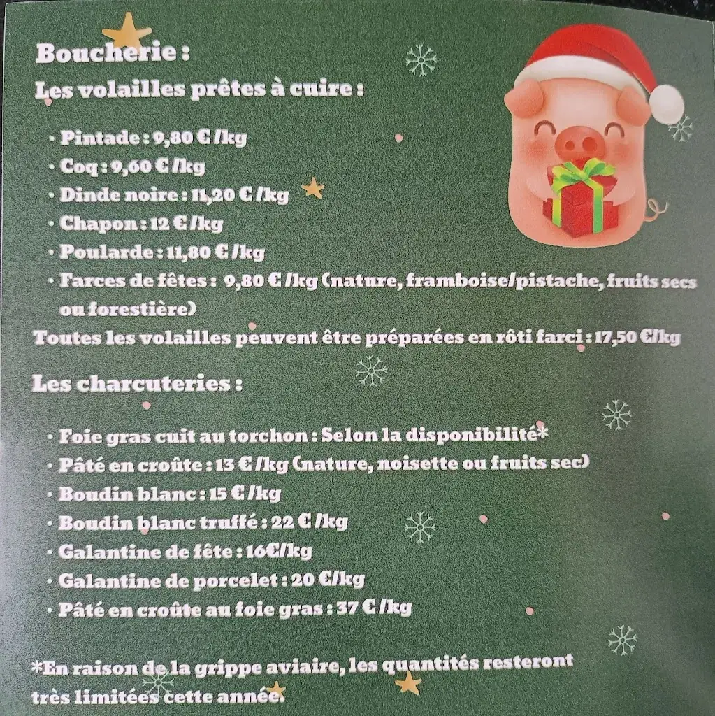 Menu_La Ferme Auberge Du Pré Molaine_Ablain-Saint-Nazaire_image_1