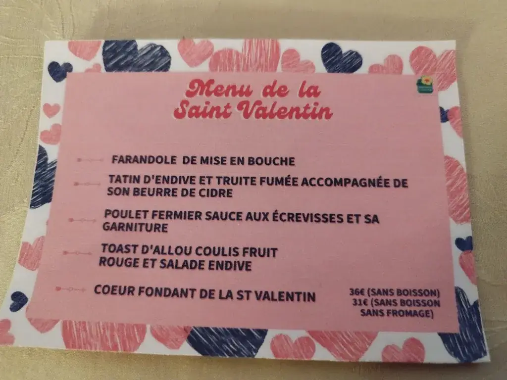 Menu_La Ferme Auberge Du Pré Molaine_Ablain-Saint-Nazaire_image_4