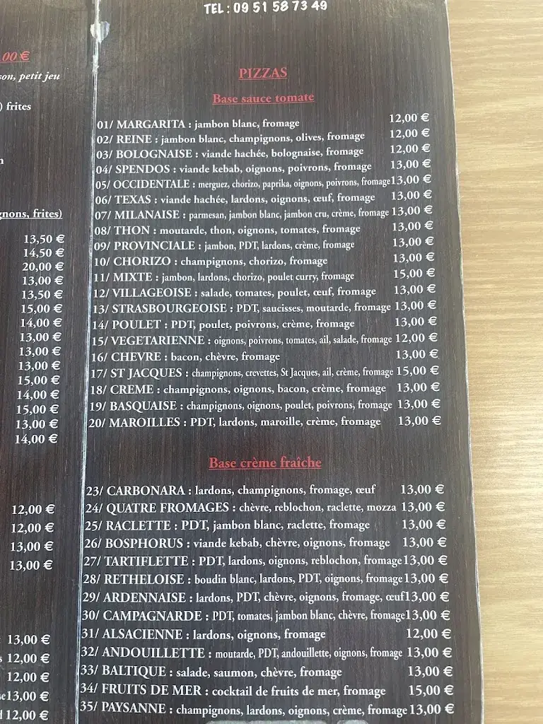 Menu_Sarl Le Paradis_Vouziers_image_2