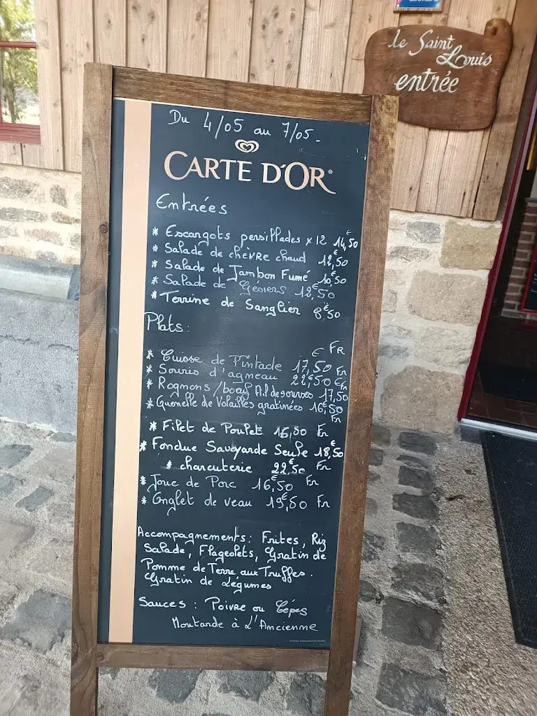 Menu_L'Auberge Du Saint Louis_Boult-aux-Bois_image_1
