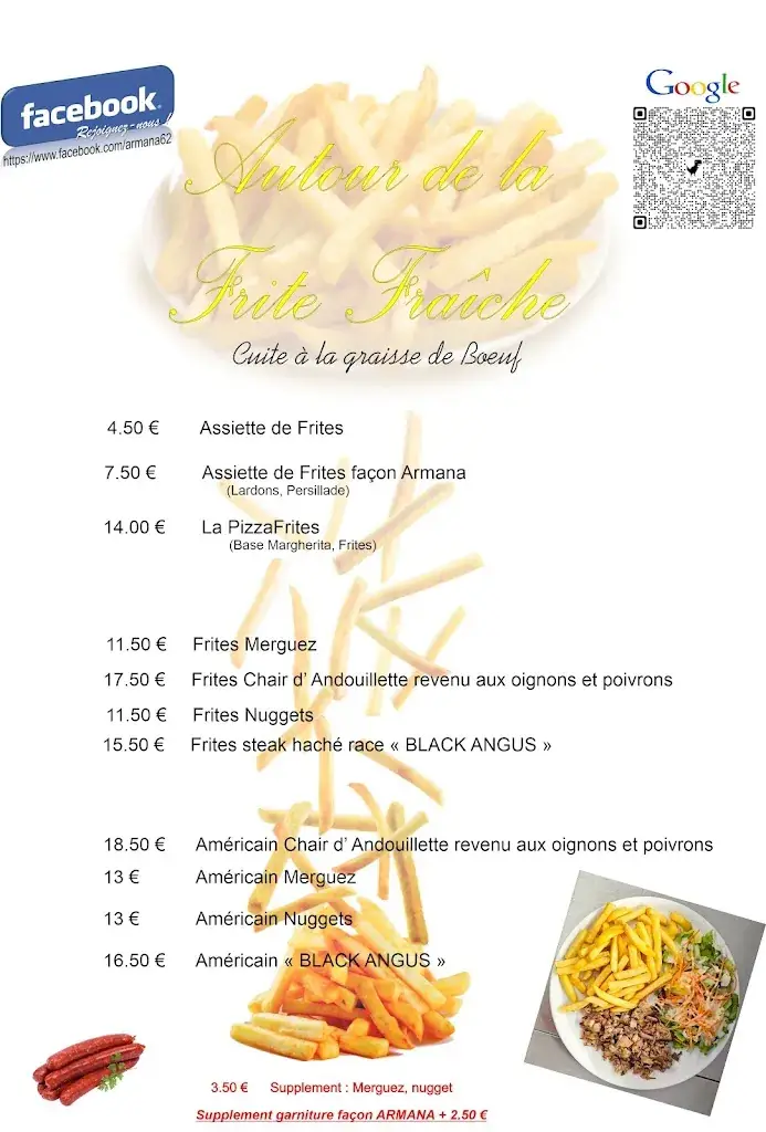 Menu_Pizzeria L' Armana_Achicourt_image_4