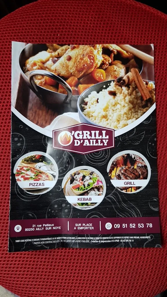 Menu_O Grill d'Ailly_Ailly-sur-Noye_immagine_4
