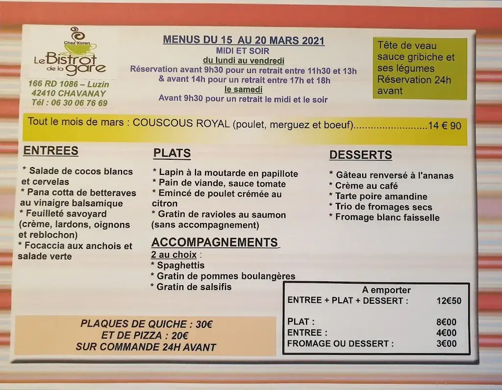 Menu_Bistrot de la Gare_Chavanay_image_1