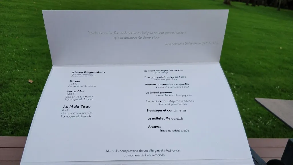 Menu_L'Orée de la Forêt_Étouy_image_4