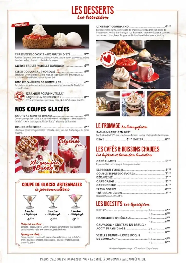 Menu_Restaurant La Boucherie_Woippy_image_2