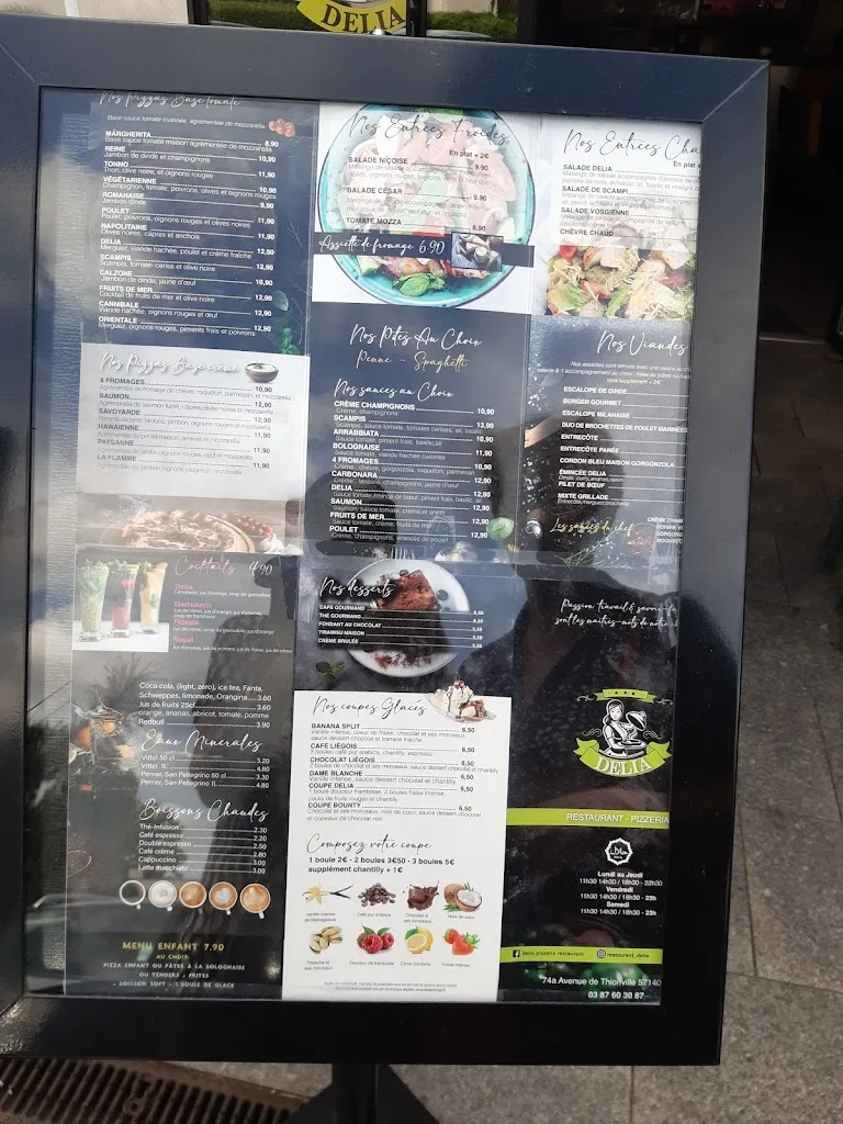 Menu_Delia restaurant pizzeria_Woippy_image_4