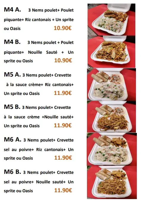 Menu_Le Jardin du Bonheur SOMAIN_Somain_image_2