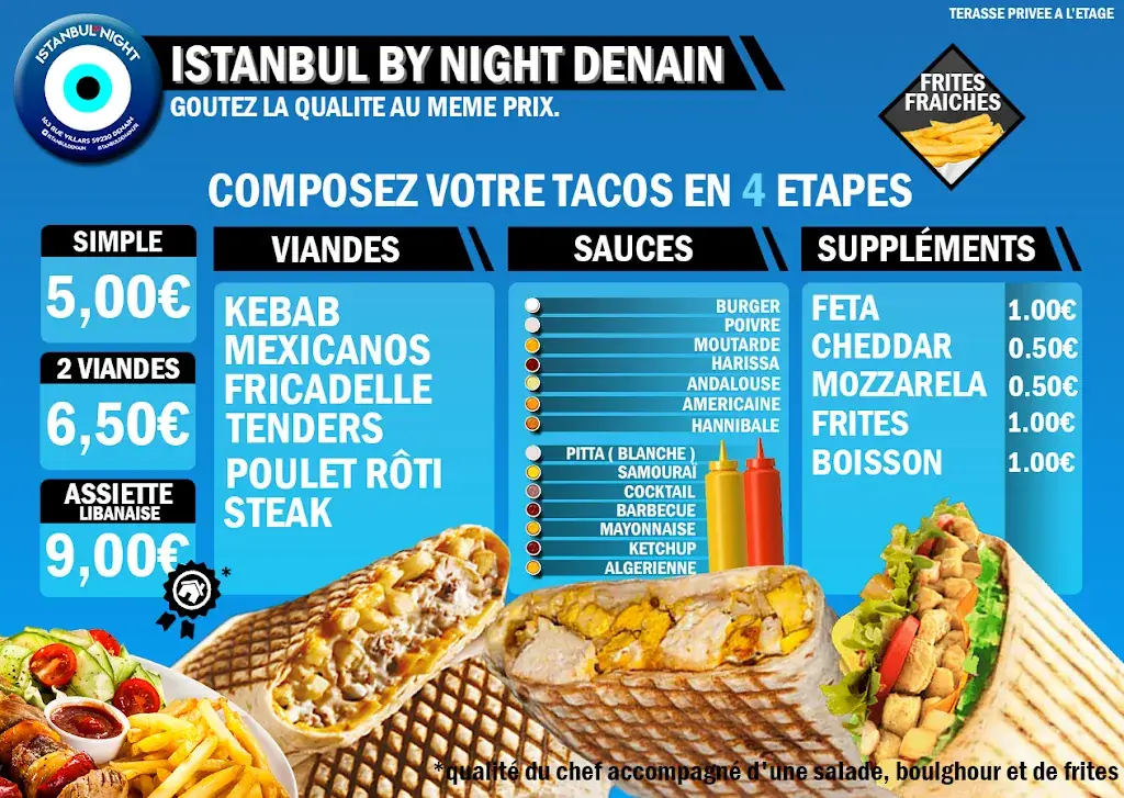 Menu_Istanbul By Night ® DENAIN_Denain_image_3