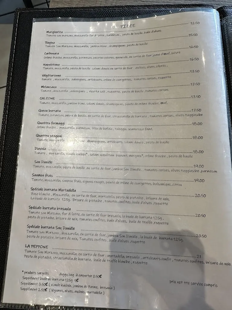 Menu_Chez Peppone_Denain_image_2