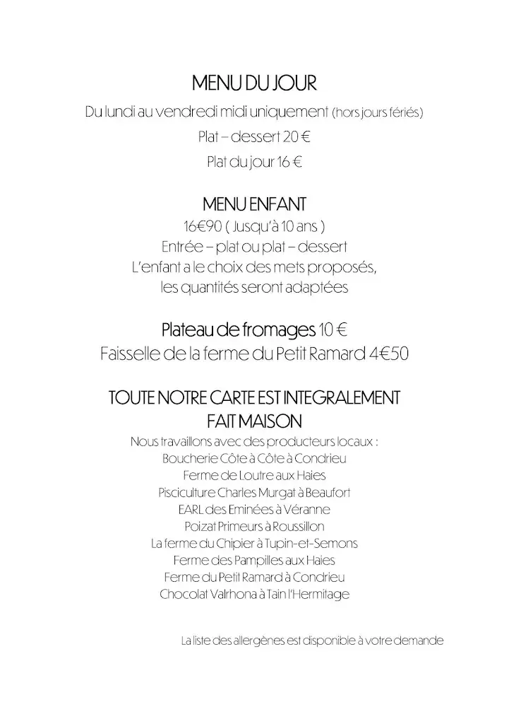 Menu_Comptoir 1940_Condrieu_image_2