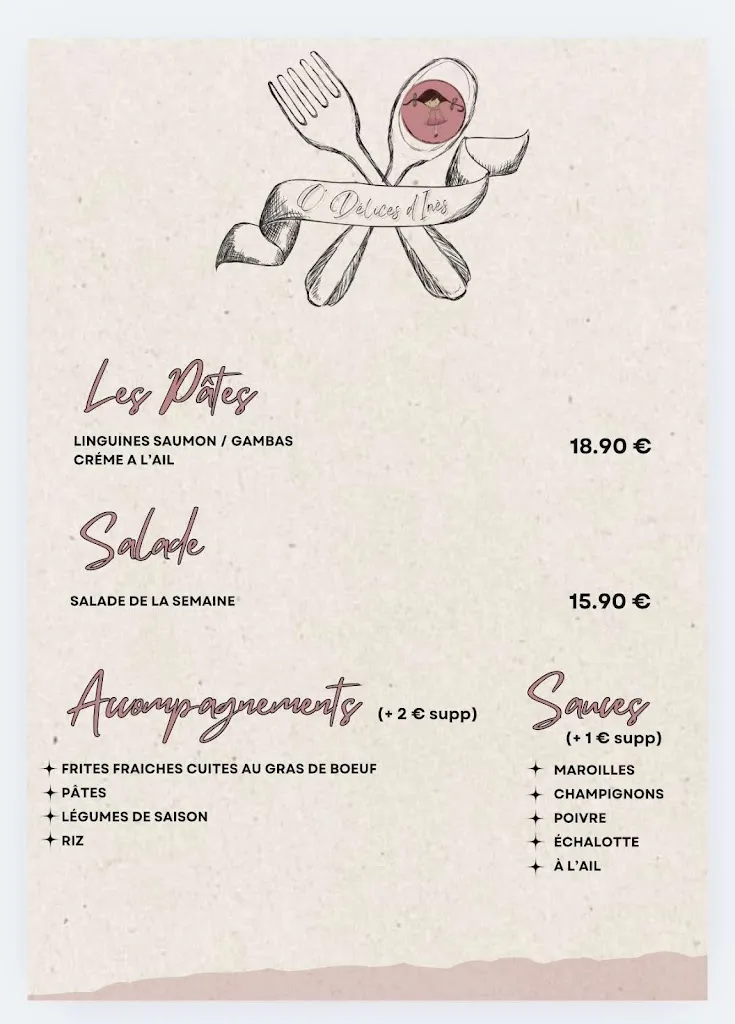 Menu_O délices d'Ines_Carvin_image_4