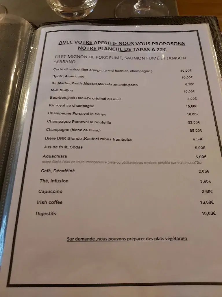 Menu_Restaurant La Grignotine_Pommiers_image_1