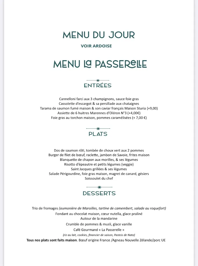 Menu_Restaurant La Passerelle_Soissons_image_2
