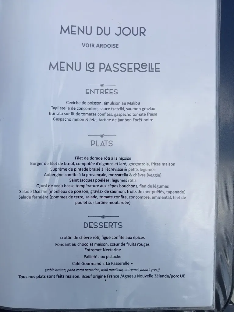 Menu_Restaurant La Passerelle_Soissons_image_3