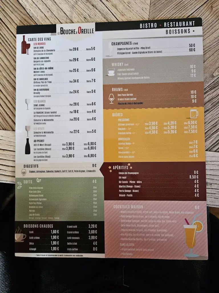 Menu_Le Bouche à Oreille_Soissons_image_1