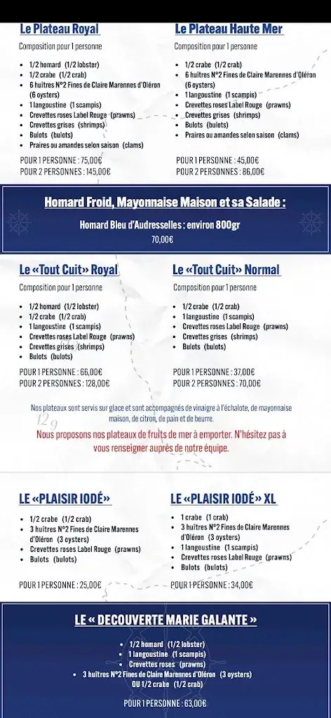 Menu_La Marie Galante_Audresselles_image_3