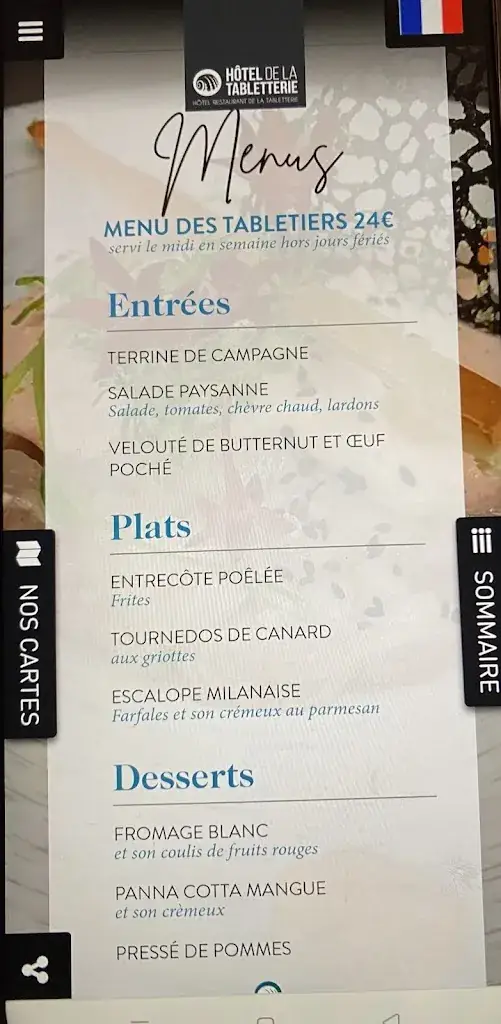 M G_Restaurant de l'hôtel de La Tabletterie_Méru_review