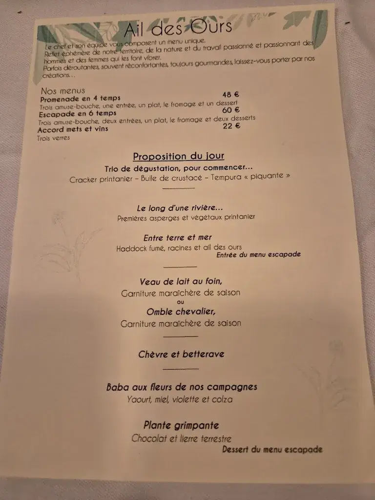Menu_Ail des Ours_Amiens_image_1