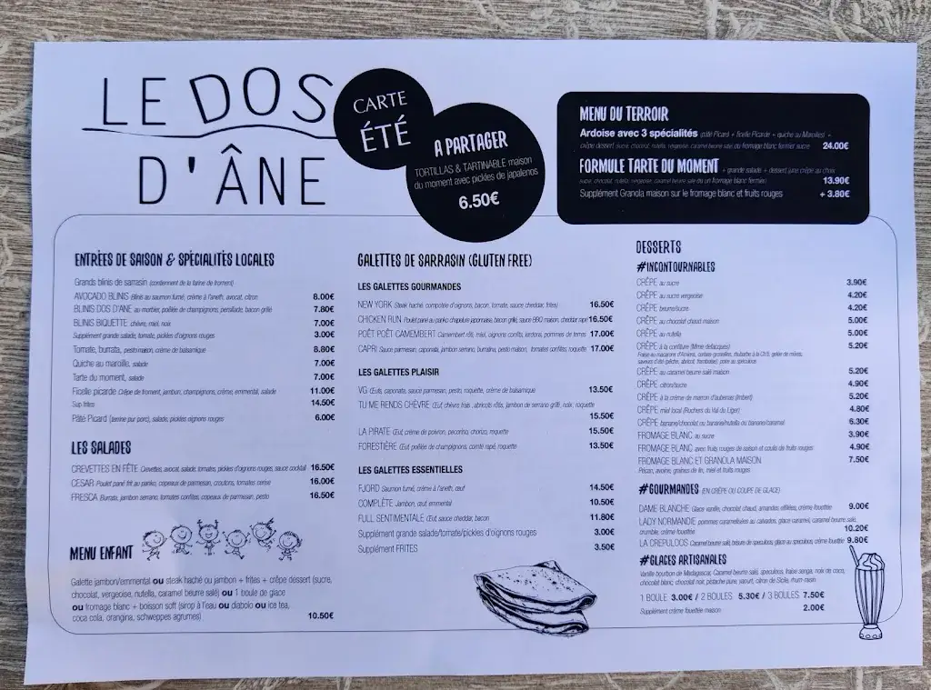 Menu_Le Dos D'Âne_Amiens_image_2