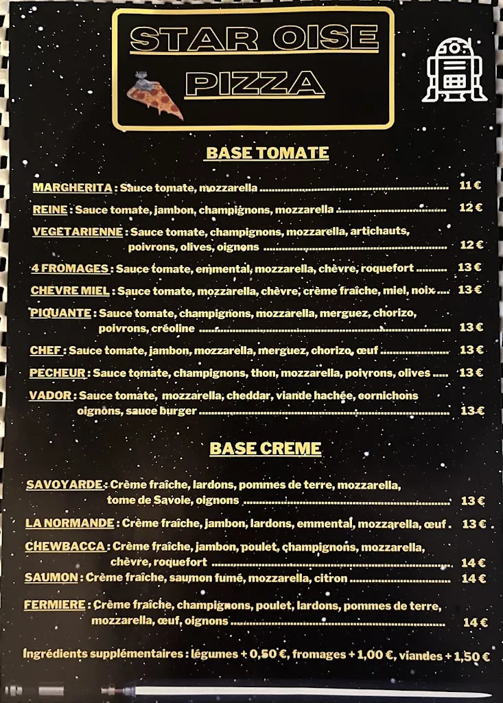 Menu_Star oise pizza_Amblainville_image_1