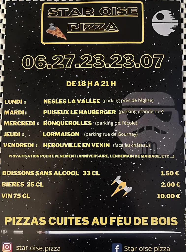 Menu_Star oise pizza_Amblainville_image_2