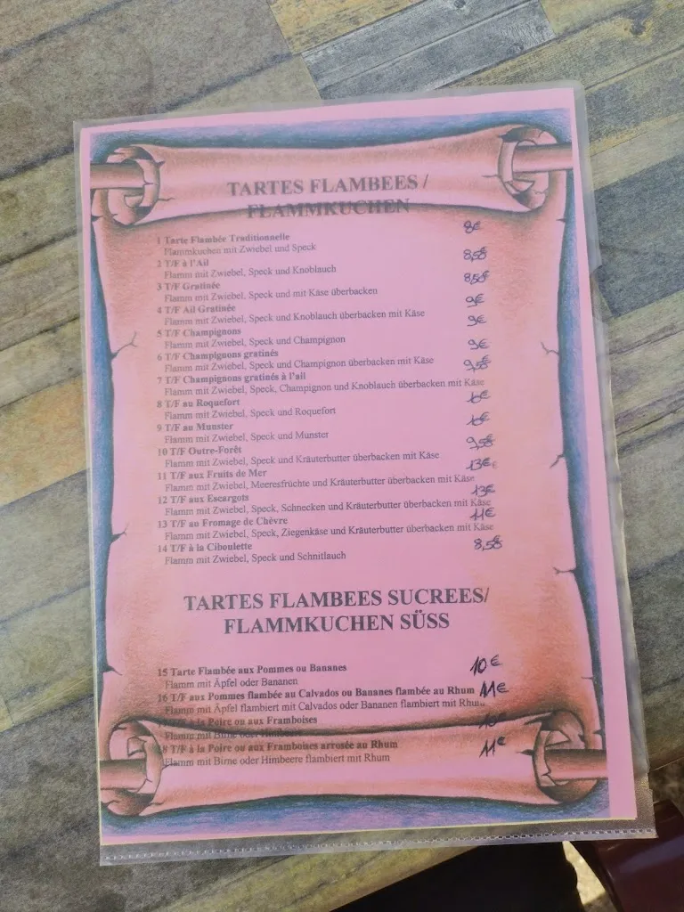 Menu_A l'Homme Sauvage Wissembourg_Wissembourg_image_1