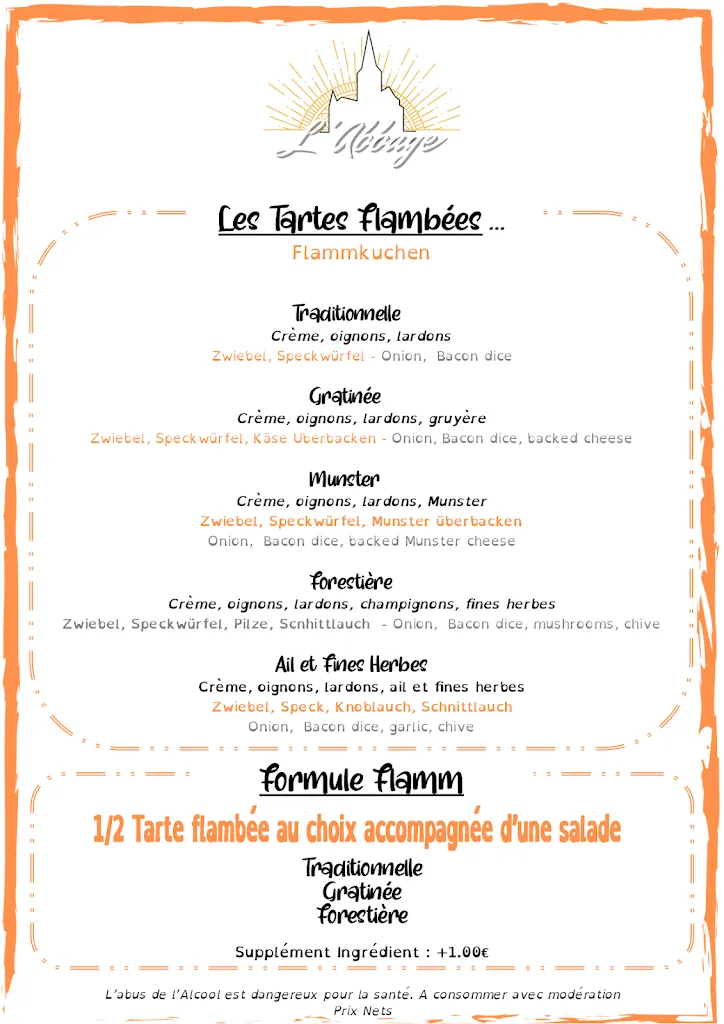 Menu_Restaurant À l'Abbaye_Wissembourg_image_4