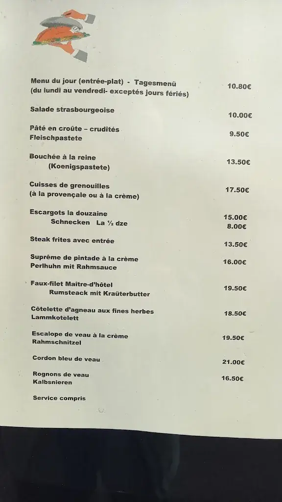 Menu_Hotel restaurant de l Europe_Wissembourg_image_2