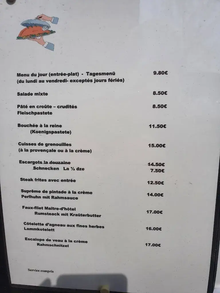 Menu_Hotel restaurant de l Europe_Wissembourg_image_4