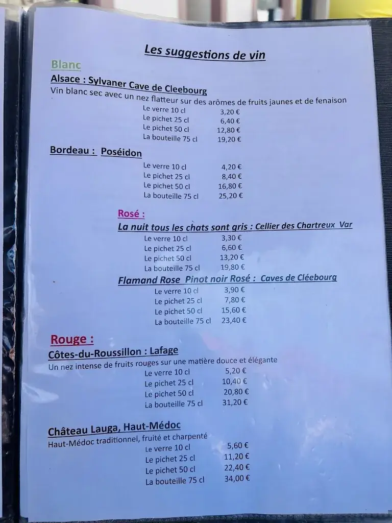 Menu_Restaurant La Couronne_Wissembourg_image_1