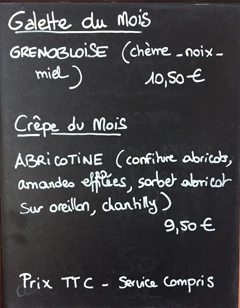 Menü_Créperie Les Vieux Casques_Chazelles-sur-Lyon_Bild_2