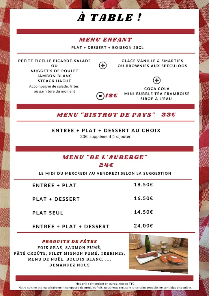 Menu_Auberge Les Tilleuls_Heilles_image_2