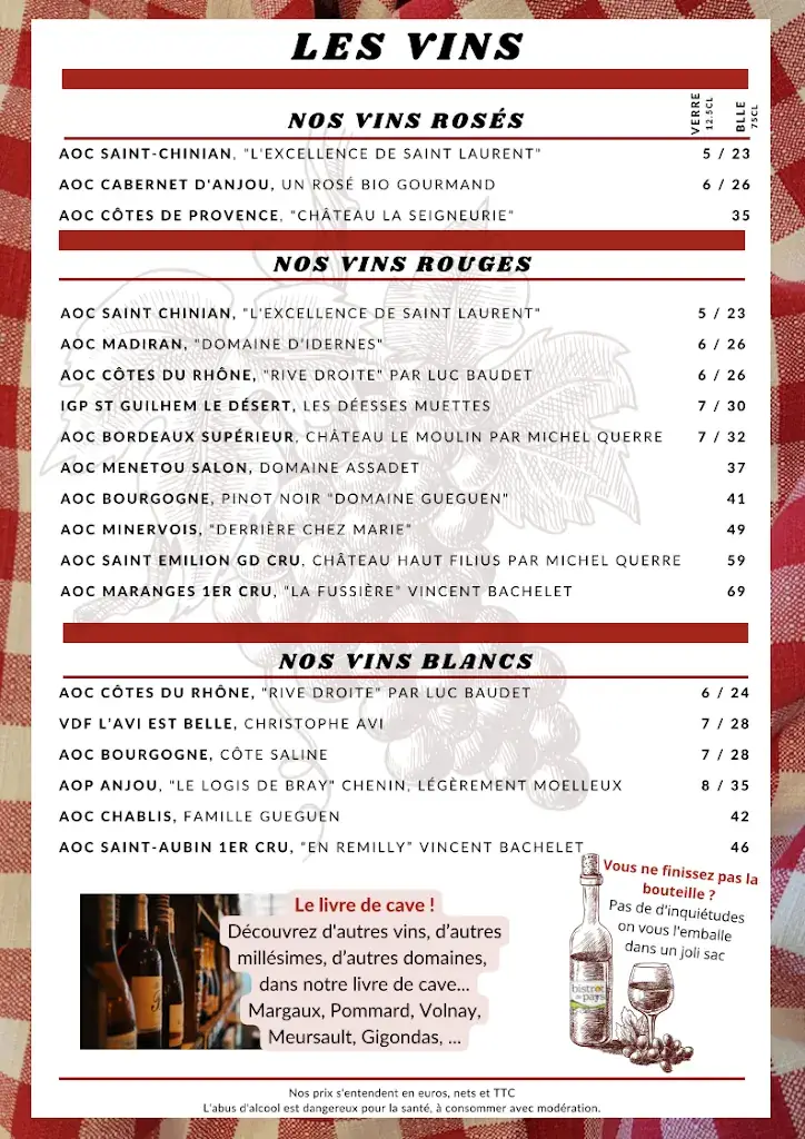 Menu_Auberge Les Tilleuls_Heilles_image_4