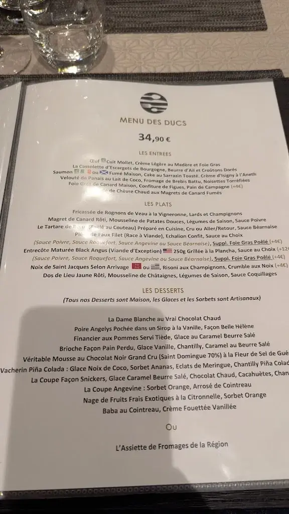 Menu_Bistrot des Ducs_Angers_immagine_3