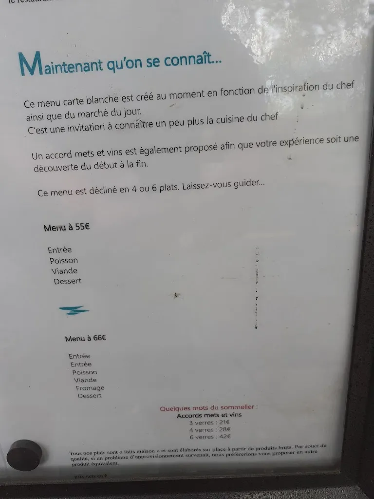 Menu_Belle Rive_Angers_imagen_1