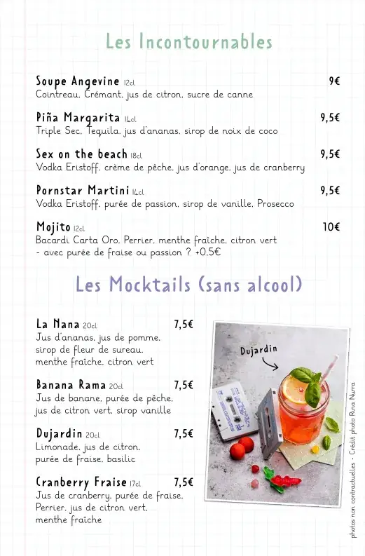 Menu_Les Fils à Maman Angers_Angers_image_2